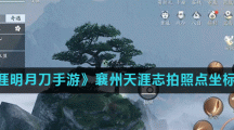 《天涯明月刀手游》襄州天涯志拍照点坐标攻略