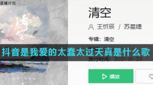 抖音是我爱的太蠢太过天真是什么歌