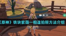 《原神》铁块紫薇一相逢拍照方法介绍