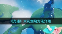 《光遇》大花燃烧方法介绍