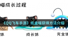 《QQ飞车手游》纸盒喵获得方法介绍