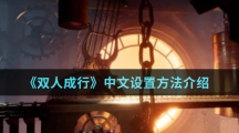 《双人成行》中文设置方法介绍