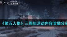 《第五人格》三周年活动内容奖励分享汇总