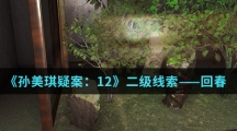 《孙美琪疑案：12》二级线索——回春