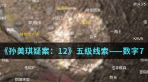 《孙美琪疑案：12》五级线索——数字7
