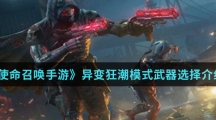 《使命召唤手游》异变狂潮模式武器选择介绍