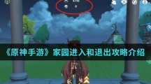 《原神手游》家园进入和退出攻略介绍