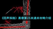 《回声探路》黑章第25关通关攻略介绍