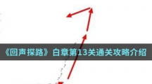 《回声探路》白章第13关通关攻略介绍
