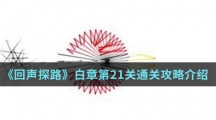 《回声探路》白章第21关通关攻略介绍