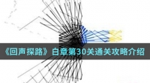 《回声探路》白章第30关通关攻略介绍