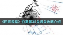 《回声探路》白章第35关通关攻略介绍