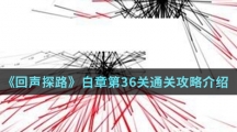《回声探路》白章第36关通关攻略介绍