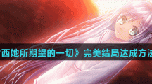 《露西她所期望的一切》完美结局达成方法介绍