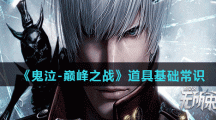 《鬼泣-巅峰之战》道具基础常识介绍