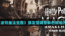 《哈利波特魔法觉醒》换发型调整肤色捏脸方法分享