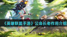 《英雄联盟手游》公会长老作用介绍