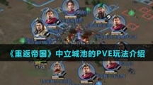 《重返帝国》中立城池的PVE玩法介绍
