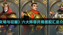 《文明与征服》六大阵营开局搭配汇总介绍