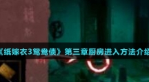 《纸嫁衣3鸳鸯债》第三章厨房进入方法介绍
