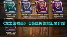 《龙之国物语》七英雄传答案汇总介绍