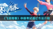 《飞羽青春》中级考试通过方法介绍
