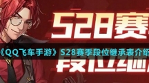 《QQ飞车手游》S28赛季段位继承表介绍