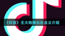 《抖音》王大炮梗出处含义介绍
