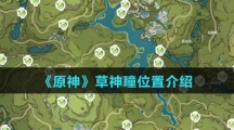 《原神》草神瞳位置介绍