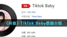 《抖音》Tiktok Baby歌曲介绍