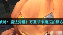 《哈利波特：魔法觉醒》万圣节卡南瓜拍照方法介绍