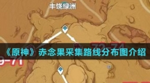 《原神》赤念果采集路线分布图介绍
