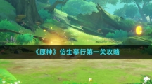 《原神》仿生摹行第一关攻略