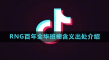 ​《抖音》RNG百年全华班梗含义出处介绍