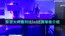 2023无畏契约东京大师赛对比lol比赛等级介绍