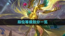 《曙光英雄》段位等级划分一览