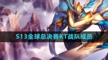《英雄联盟》2023年S13全球总决赛KT战队成员介绍