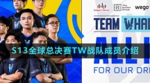 《英雄联盟》2023年S13全球总决赛TW战队成员介绍