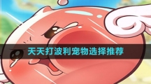 《天天打波利》宠物选择推荐