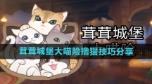 《原神》茸茸城堡大喵险撸猫技巧分享