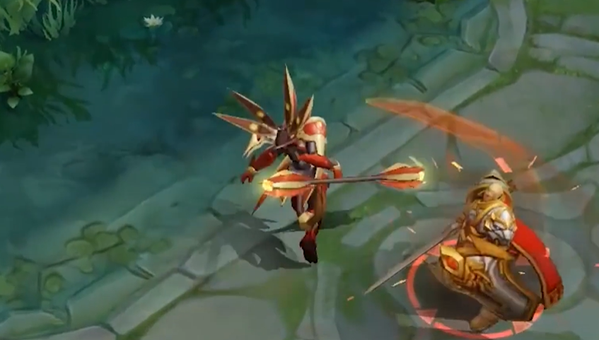 《王者荣耀》孙悟空零号赤焰联动皮肤特效展示