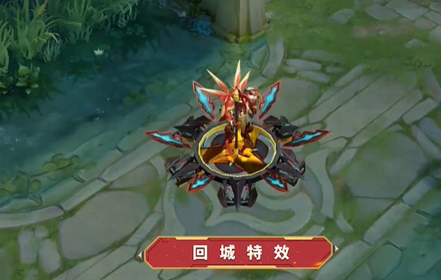 《王者荣耀》孙悟空零号赤焰联动皮肤特效展示