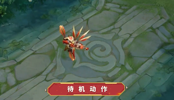 《王者荣耀》孙悟空零号赤焰联动皮肤特效展示