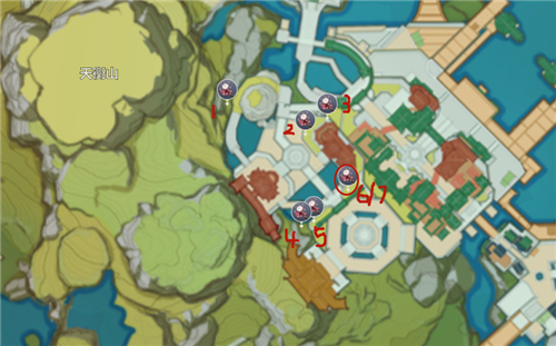 《原神》霓裳花采集位置一览