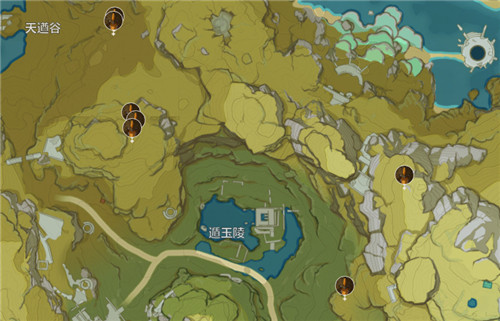 《原神》带有深棕色的生物位置介绍