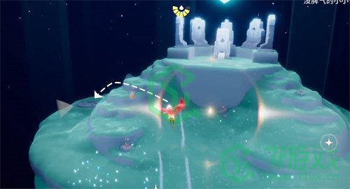 《光遇》禁阁神坛冥想位置