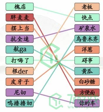 《汉字找茬王》连线疆普通关攻略介绍