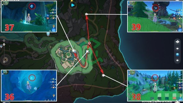 《原神》4.1科学院区水神瞳位置一览