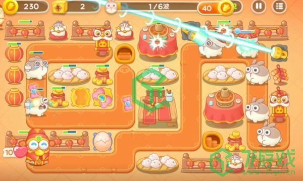 《保卫萝卜4》新春大集第1关攻略