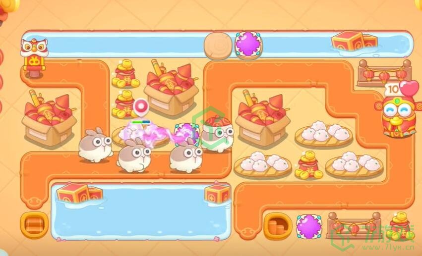 《保卫萝卜4》新春大集第4关攻略